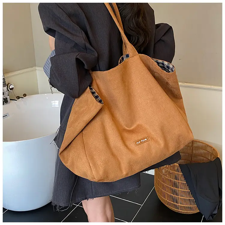 Korean Leather Plaid Shoulder Bag for Women — feature 20
