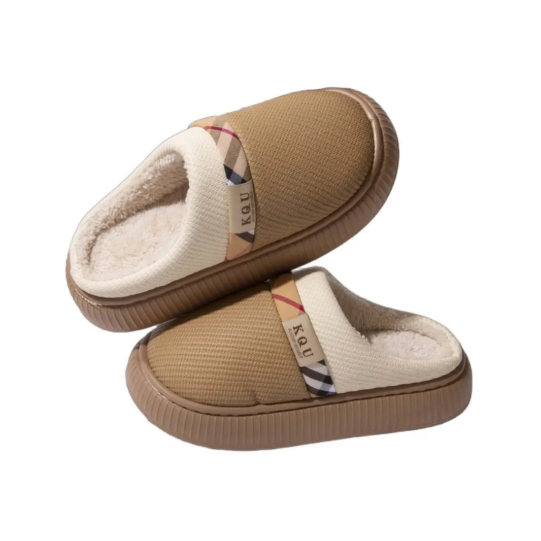 Women's Warm Cotton Slippers Autumn Winter Large - Image 9