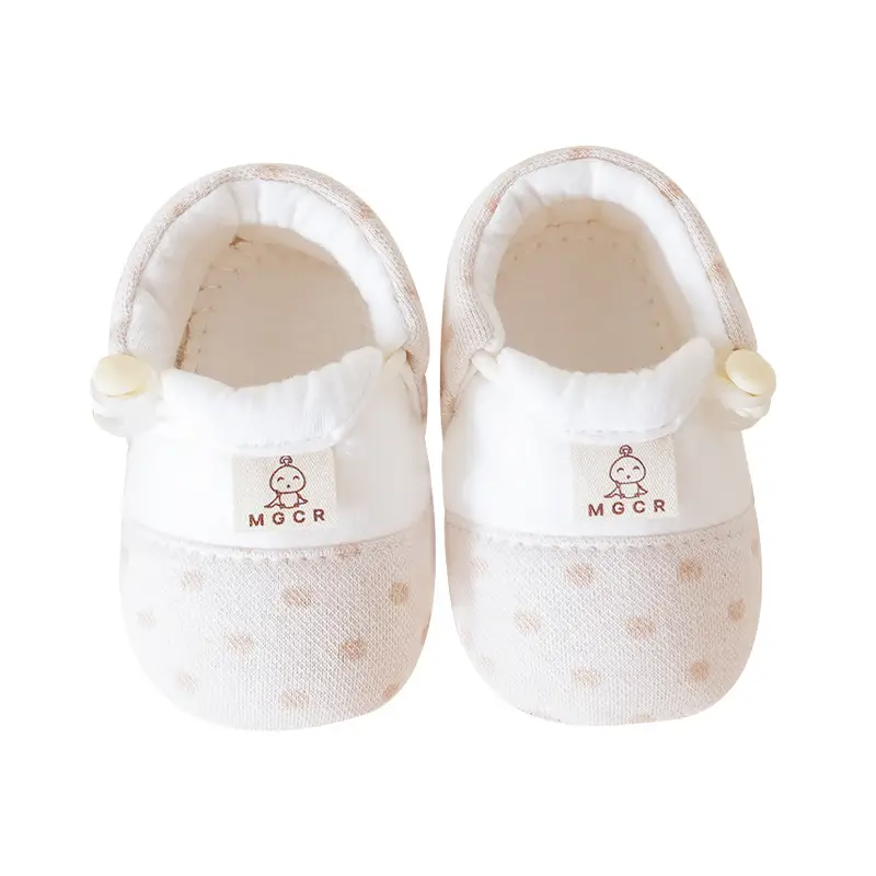 Baby Color Cotton Non-Falling Shoes for Boys Girls Soft Anti-Slip