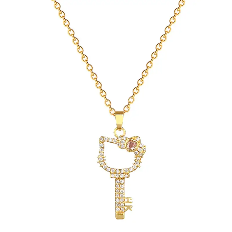 Full Diamond Necklace for Women with Butterfly Pendant - Image 109