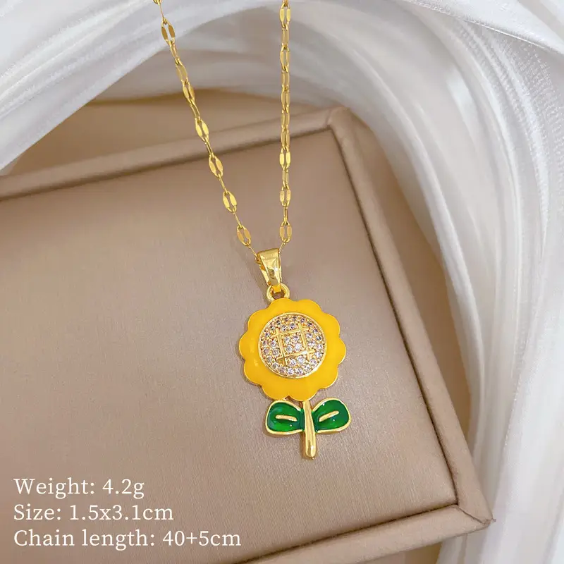 Full Diamond Necklace for Women with Butterfly Pendant - Image 104
