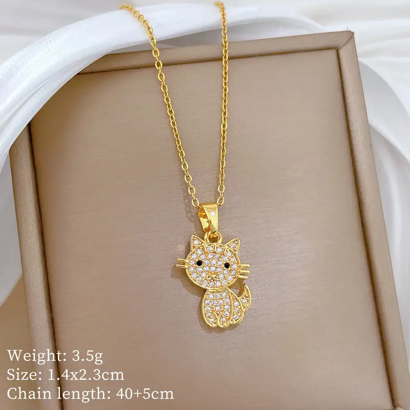 Full Diamond Necklace for Women with Butterfly Pendant - Image 106