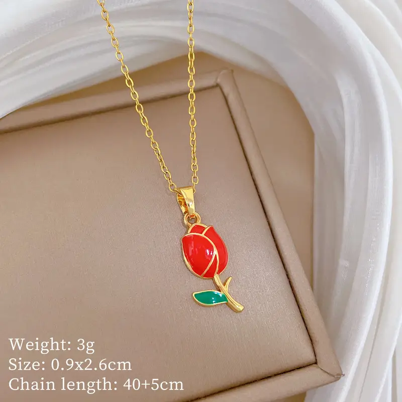 Full Diamond Necklace for Women with Butterfly Pendant - Image 13