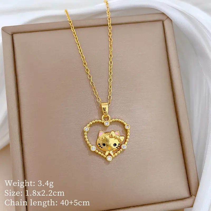 Full Diamond Necklace for Women with Butterfly Pendant - Image 41
