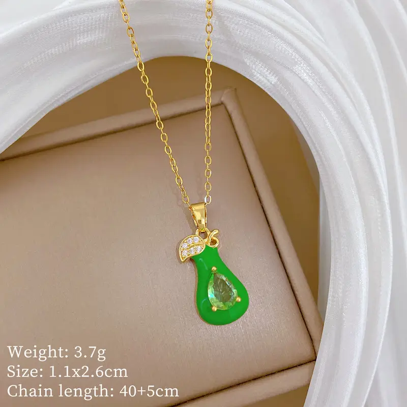 Full Diamond Necklace for Women with Butterfly Pendant - Image 68