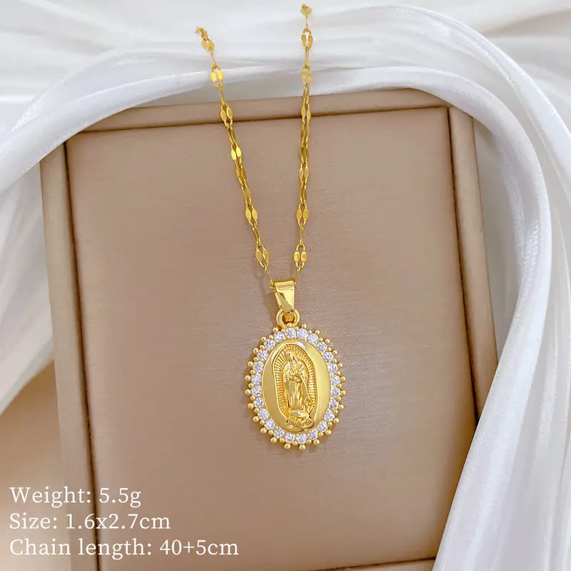 Full Diamond Necklace for Women with Butterfly Pendant - Image 7