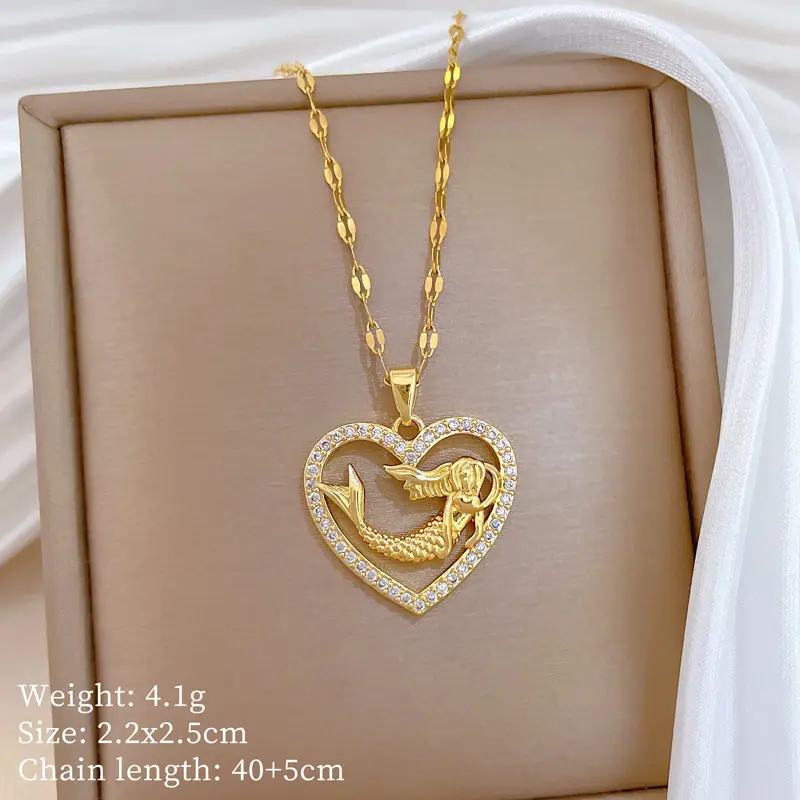 Full Diamond Necklace for Women with Butterfly Pendant - Image 79