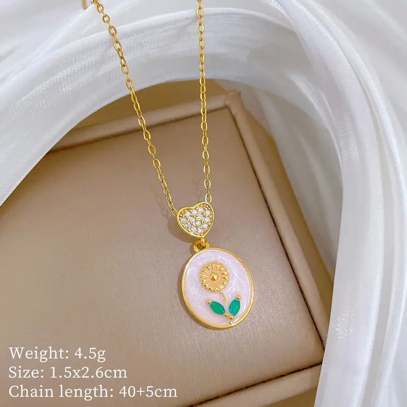 Full Diamond Necklace for Women with Butterfly Pendant - Image 87