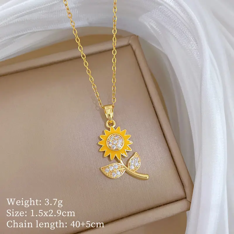 Full Diamond Necklace for Women with Butterfly Pendant - Image 90