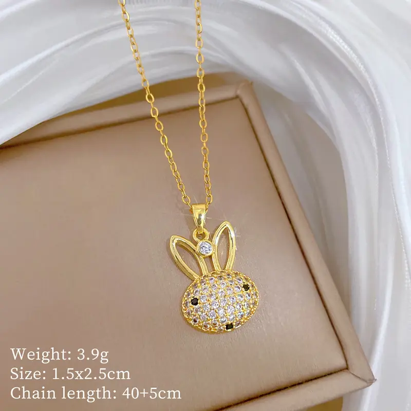 Full Diamond Necklace for Women with Butterfly Pendant - Image 91