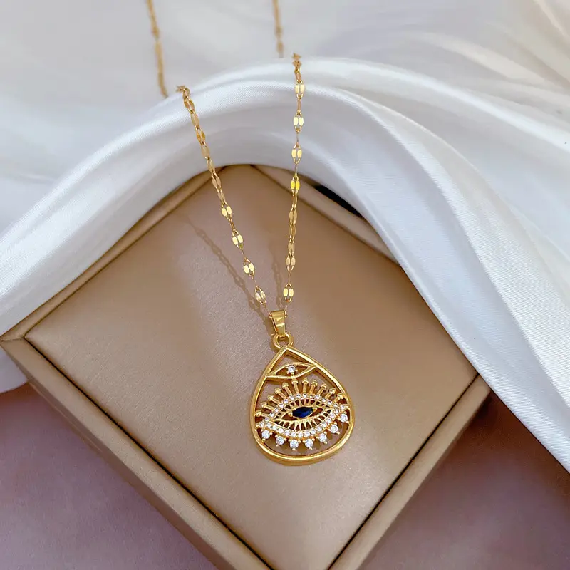 Full Diamond Necklace for Women with Butterfly Pendant - Image 95