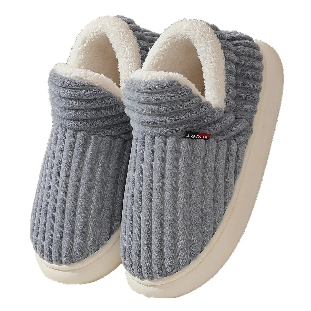 Cross-Border One-Click Drop Shipping, Specially Designed for Velvet Cotton Shoes and Bags, Indoor Home Comfort and Warm Cotton Slippers for Couples in Winter - Image 11