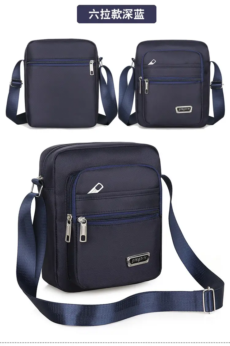 Crossbody Bag for Men, Black, Multi-Purpose, Lightweight, Business Travel — feature 24