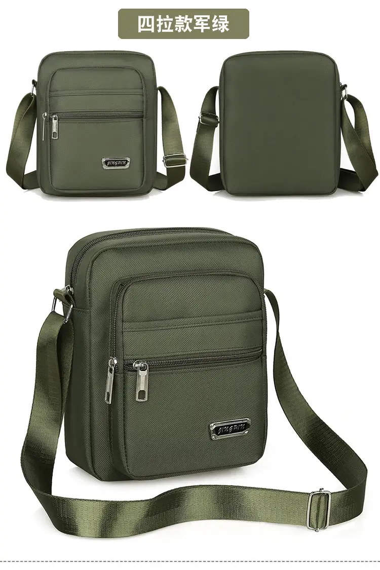Crossbody Bag for Men, Black, Multi-Purpose, Lightweight, Business Travel — feature 26