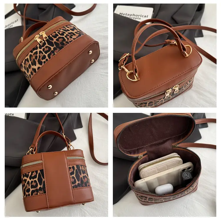 Leopard Print Crossbody Bag Black 2025 — feature 8