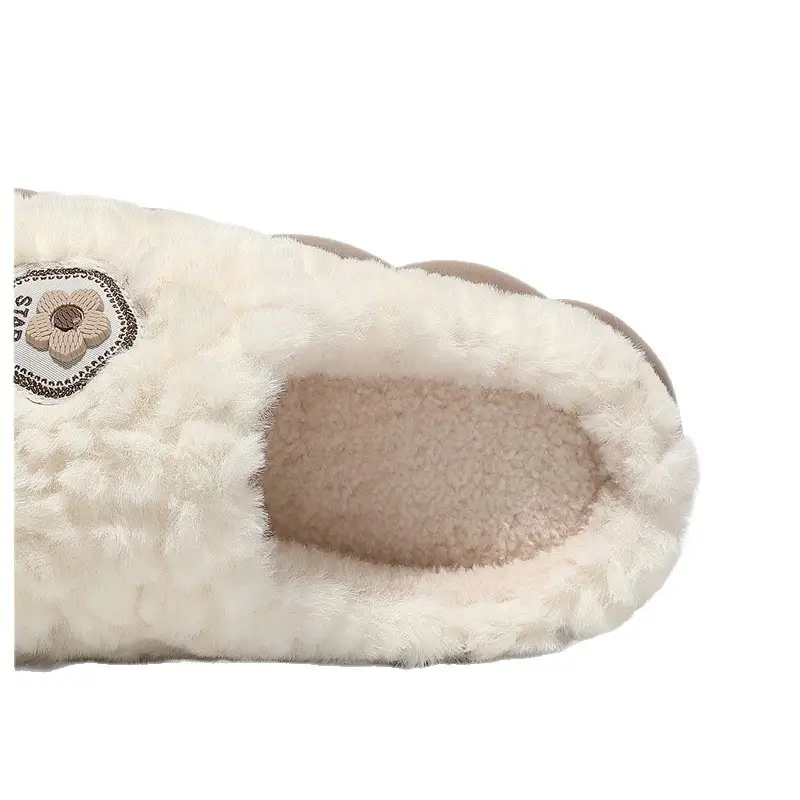 Cotton Slippers for Women, New Autumn and Winter Models, Indoor and Outdoor Wear, Warm Thick-Soled Plush Slippers, Cotton Shoes Wholesale - Image 10