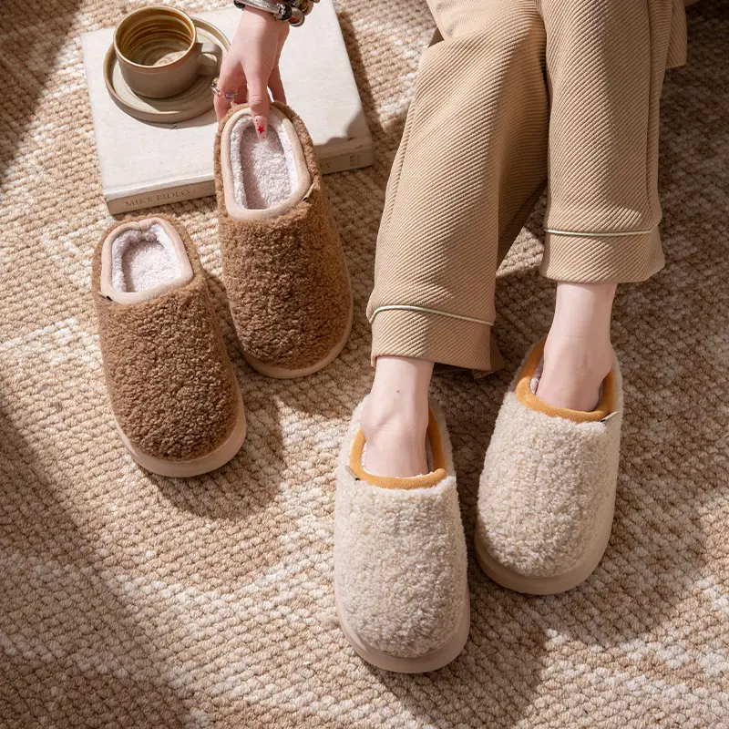 Women's Cotton Slippers Warm Autumn Winter 2025 - Image 5