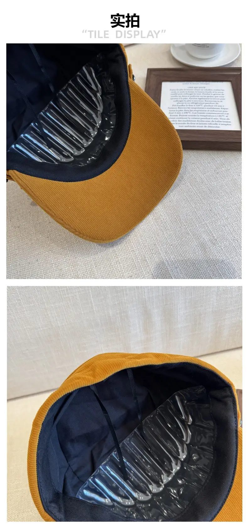 Japanese Style Black Duckbill Cap for Women — feature 5