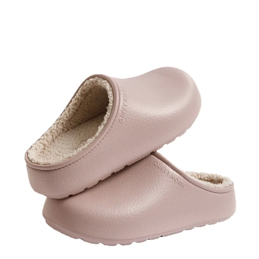 Waterproof Cotton Slippers for Women, Autumn and Winter 2026 New Model, Non-Slip, Wear-Resistant, Anti-Odor, Antibacterial, Warm, Fashionable Birkenstock-Style Cotton Slippers for Men - Image 9