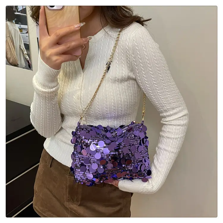 2025 New Fashion Large Cap Chain Shoulder Crossbody Bag — feature 12