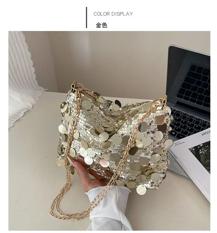 2025 New Fashion Large Cap Chain Shoulder Crossbody Bag — feature 21