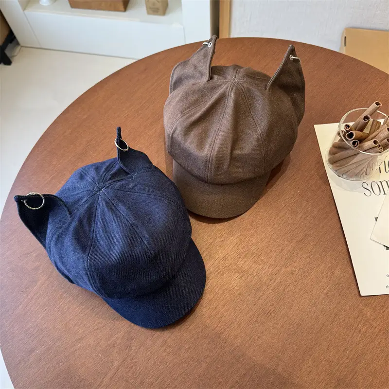 Cat Ear Duckbill Caps for Women Spring Autumn - Image 5