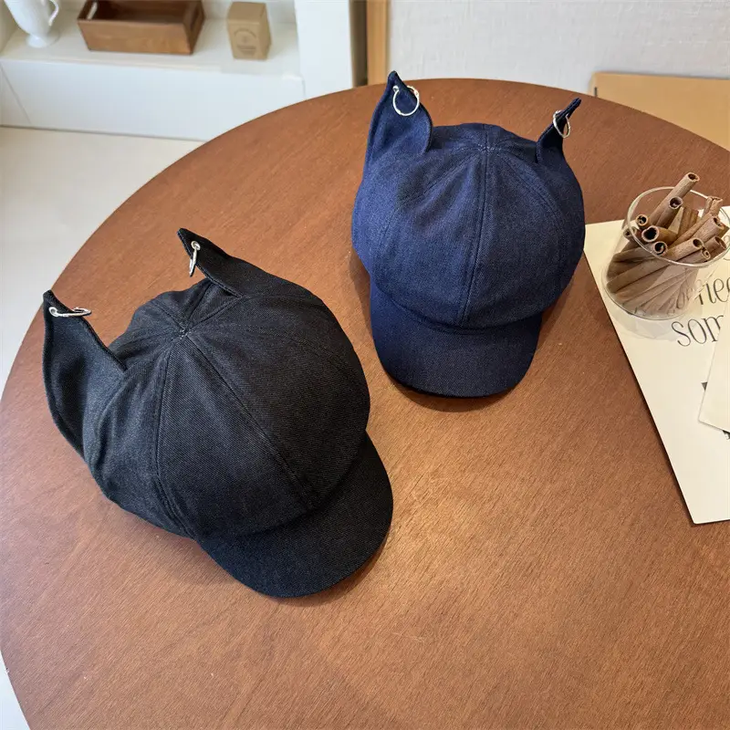 Cat Ear Duckbill Caps for Women Spring Autumn - Image 7