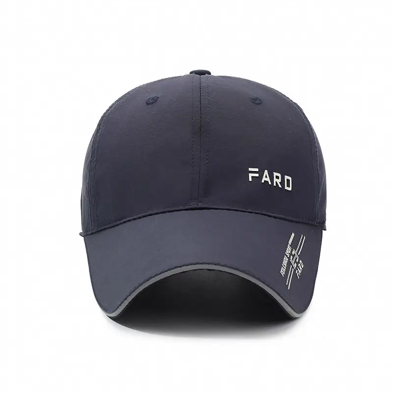 Men's Navy Blue "FARO" Baseball Cap - Image 8