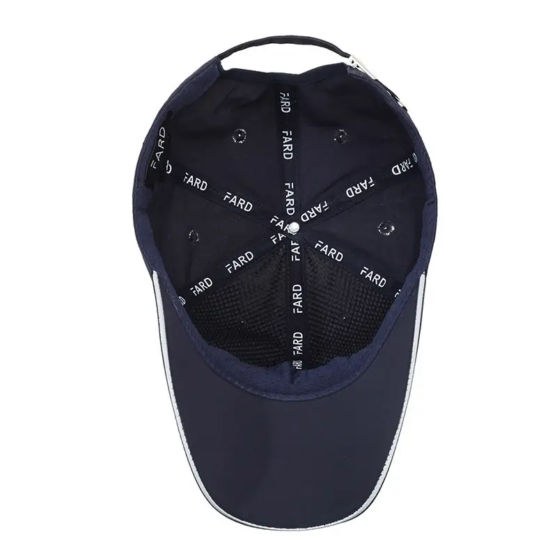 Men's Navy Blue "FARO" Baseball Cap - Image 10