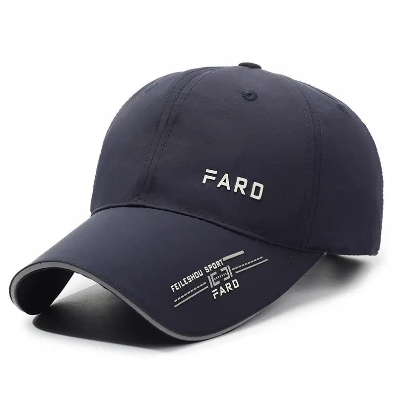 Men's Navy Blue "FARO" Baseball Cap - Image 11