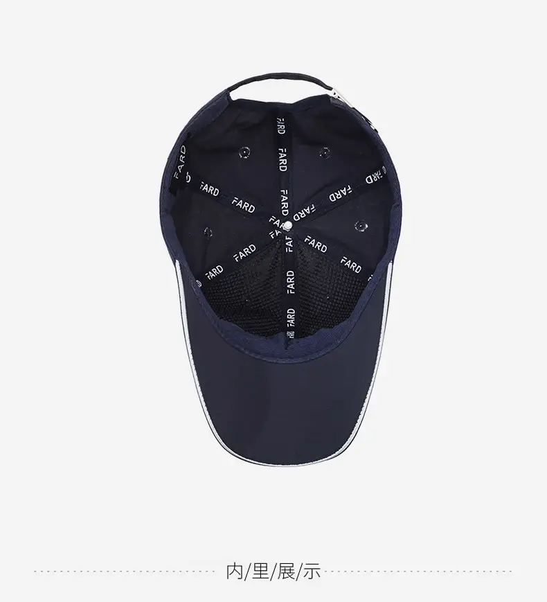 Men's Navy Blue "FARO" Baseball Cap โ feature 13