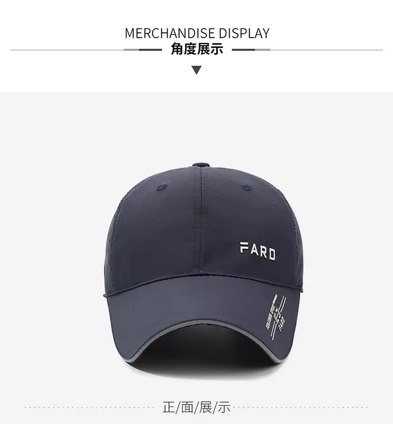 Men's Navy Blue "FARO" Baseball Cap โ feature 8