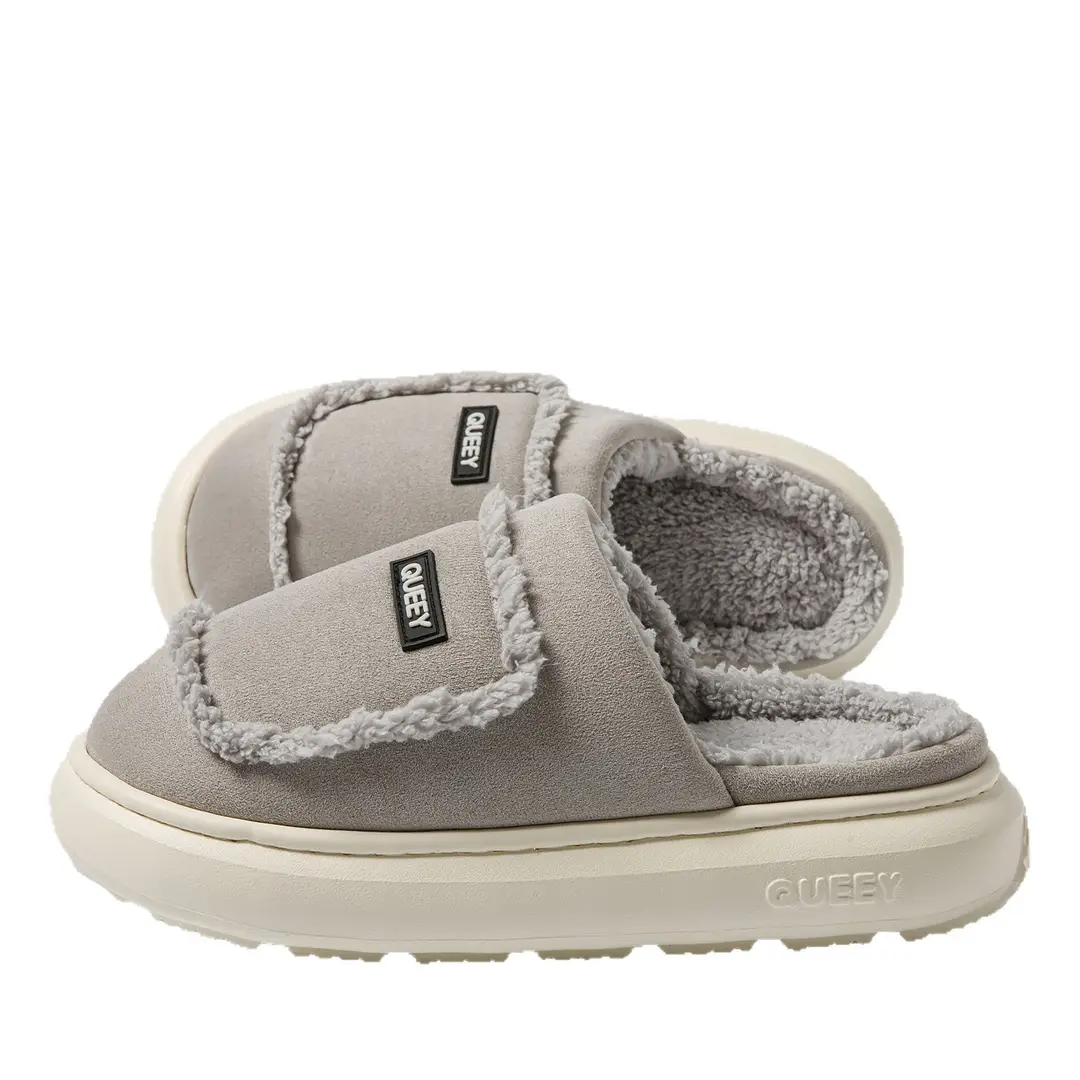 2026 New Suede Couple Cotton Slippers for Men, Autumn and Winter Indoor Home Soft-Soled Warm Silent Cotton Slippers for Women - Image 9