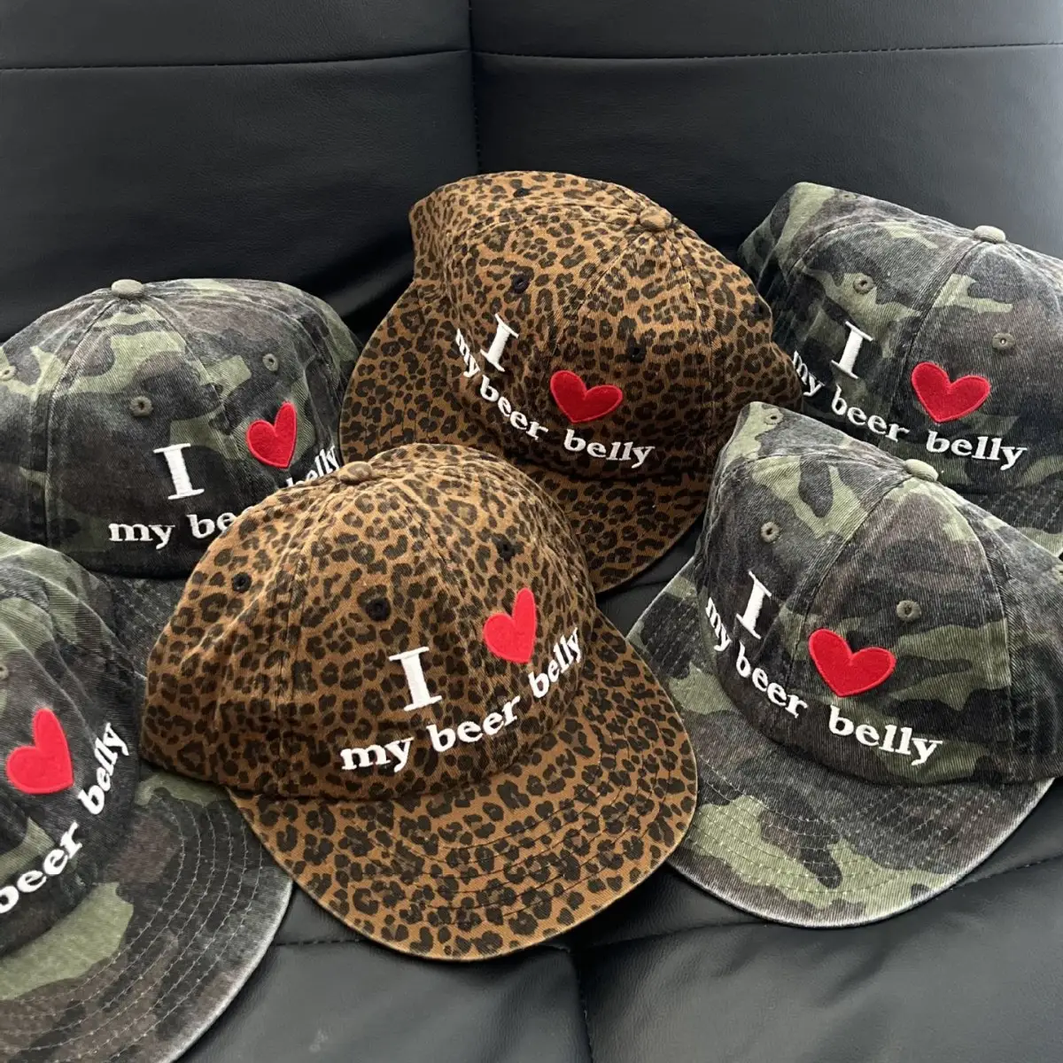Leopard Print I Love My Bear Belly Cap 2026 - Image 6