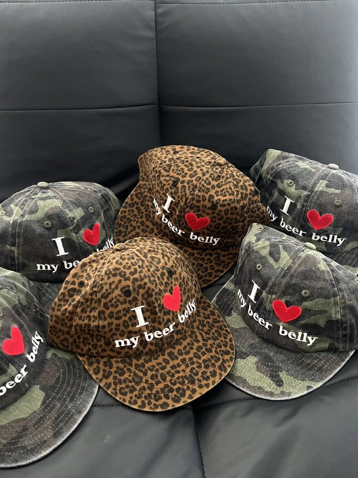 Leopard Print I Love My Bear Belly Cap 2026 — feature 4