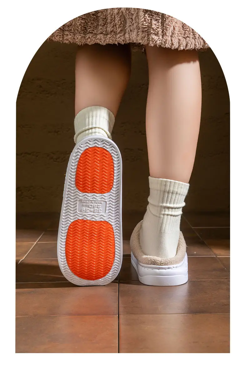 2025 New Anti-Slip Warm Women's Indoor Home Thick-Soled Silent Cotton Slippers for Pregnant Women — feature 14