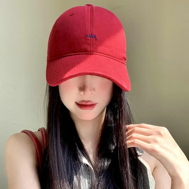 Women Navy Blue Embroidered Baseball Cap 2025 - Image 6