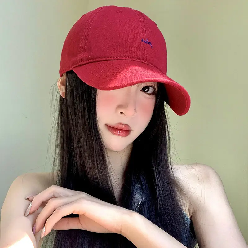 Women Navy Blue Embroidered Baseball Cap 2025 - Image 7