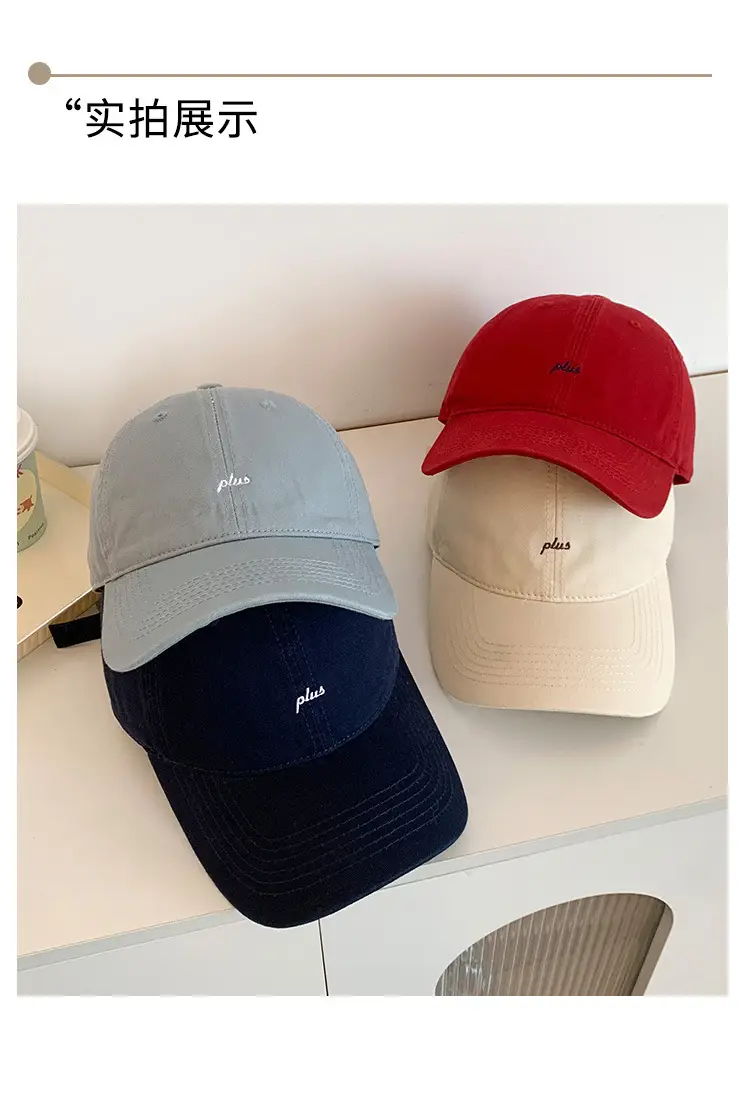 Women Navy Blue Embroidered Baseball Cap 2025 — feature 8