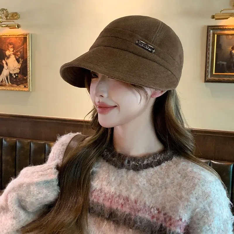 Korean Retro Fisherman Hat Windproof Autumn Cap - Image 7