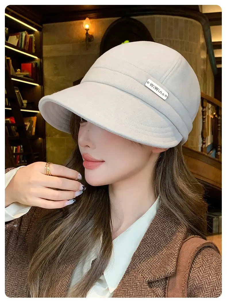 Korean Retro Fisherman Hat Windproof Autumn Cap — feature 20
