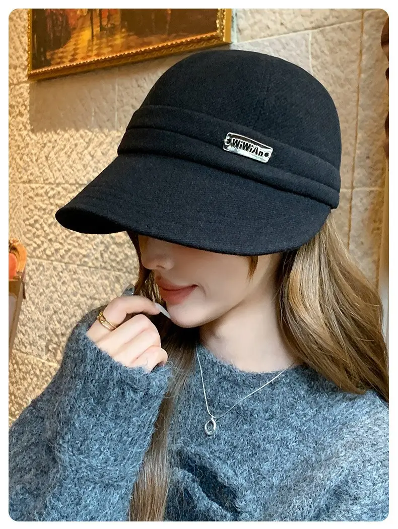 Korean Retro Fisherman Hat Windproof Autumn Cap — feature 27