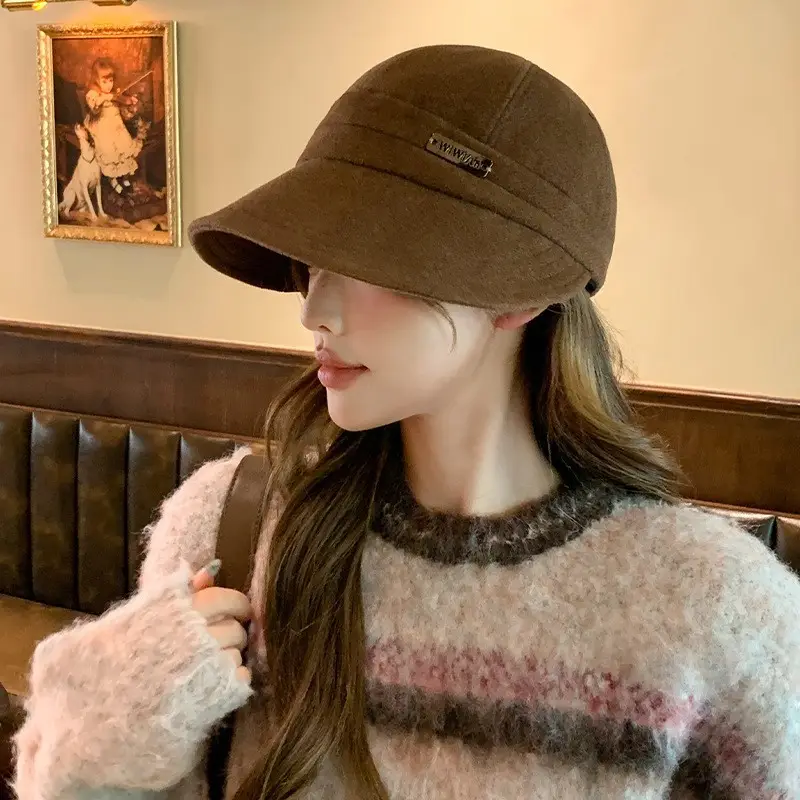 Korean Retro Fisherman Hat Windproof Autumn Cap - Image 2