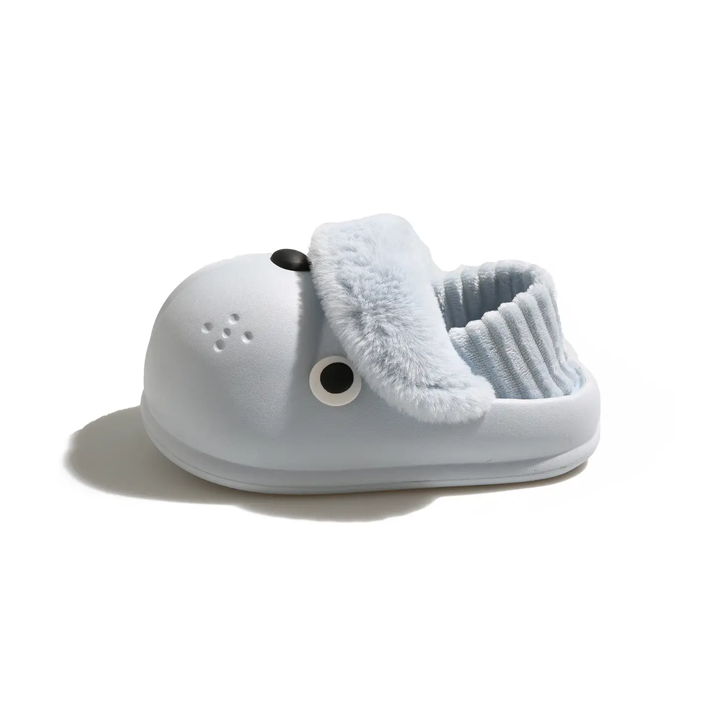 Red Plush High-Top Slippers for Women Winter Warm - Image 9