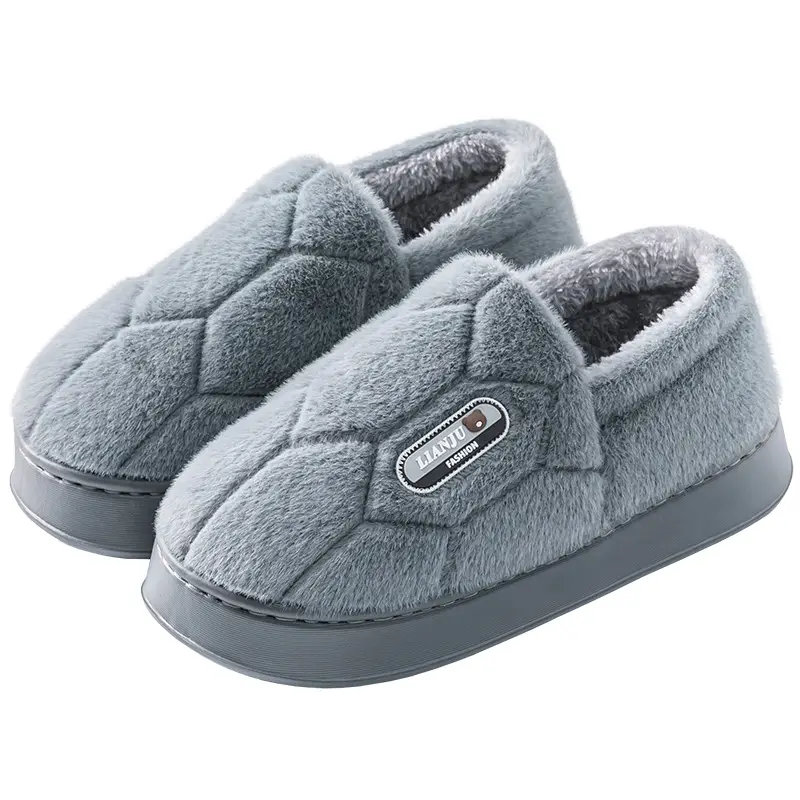 Elderly Cotton Slippers Large Size Warm Winter - Image 9