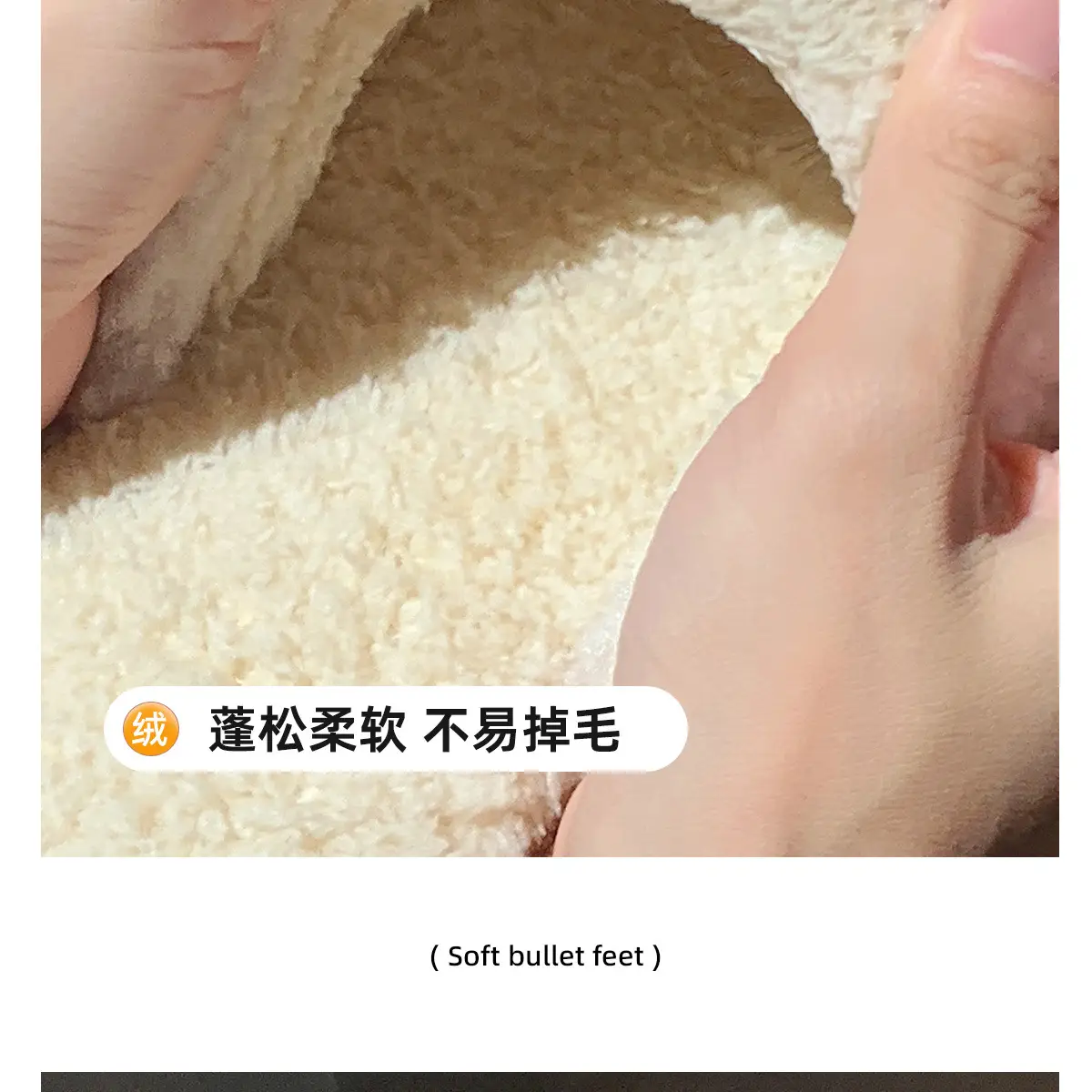 Cute Cartoon Fleece Slippers for Men Winter — feature 8