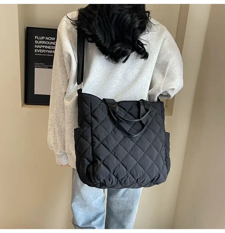 Quilted Crossbody Bag Women Large Capacity Tan 2026 — feature 24