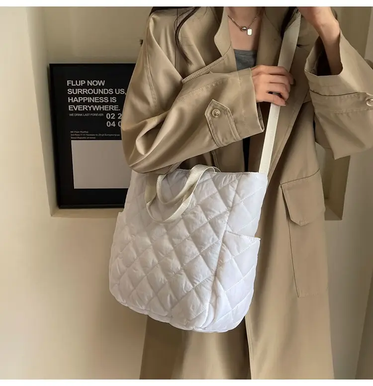 Quilted Crossbody Bag Women Large Capacity Tan 2026 — feature 30