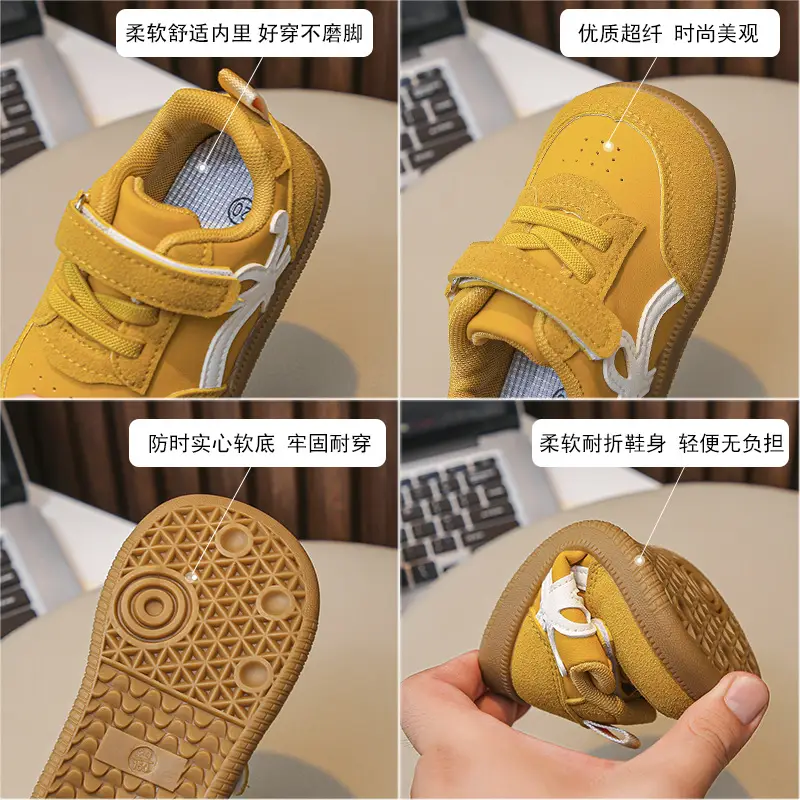 2025 Toddler Shoes Yellow Gray Special Offer — feature 2