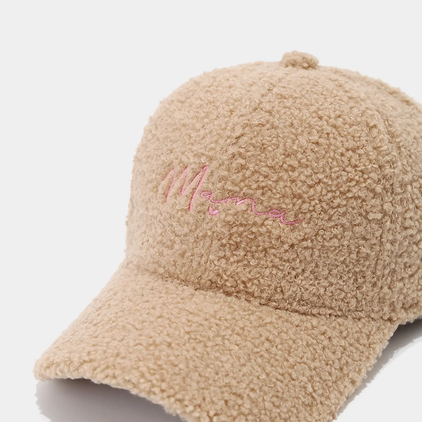 Thickened Warm Baseball Cap for Kids with Letter Embroidery — feature 9